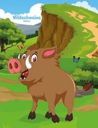 bokomslag Wildschweine-Malbuch 1
