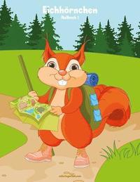 bokomslag Eichhörnchen-Malbuch 1