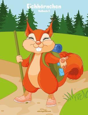 bokomslag Eichhörnchen-Malbuch 2