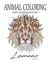 bokomslag Animal Coloring: Adult Coloring Book Part 1
