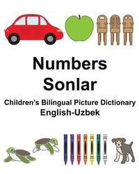 bokomslag English-Uzbek Numbers/Sonlar Children's Bilingual Picture Dictionary