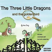 bokomslag The three little dragons and the golden bird