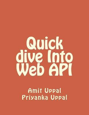 bokomslag Quick Dive Into Web API