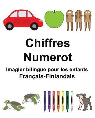 bokomslag Français-Finlandais Chiffres/Numerot Imagier bilingue pour les enfants