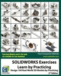 bokomslag SOLIDWORKS Exercises - Learn by Practicing