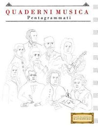 bokomslag Quaderni Musica Pentagrammati: (21.59 X 27.94 CM)