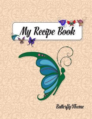 My Recipe Book, Butterfly Theme 1