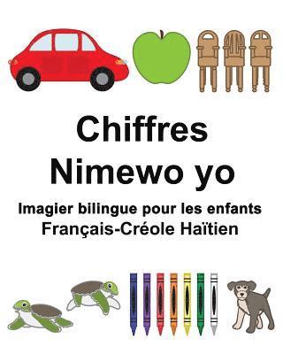 Français-Créole Haïtien Chiffres/Nimewo yo Imagier bilingue pour les enfants 1