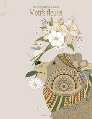 Livre de coloriage pour adultes Motifs fleuris 3 & 4 1