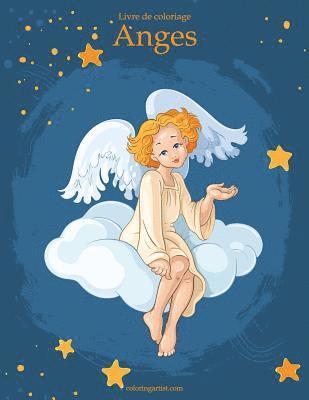 bokomslag Livre de coloriage Anges 1