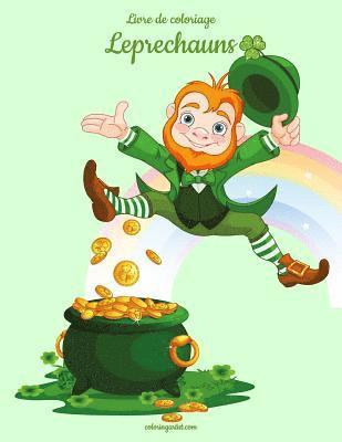 bokomslag Livre de coloriage Leprechauns 1