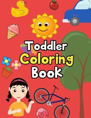 bokomslag Toddler Coloring Book: Animals Coloring: Children Activity Books for Kids Ages 2-4, 4-8, Boys, Girls, Fun Early Learning, Relaxation for ...