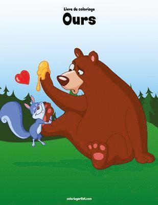 bokomslag Livre de coloriage Ours 2
