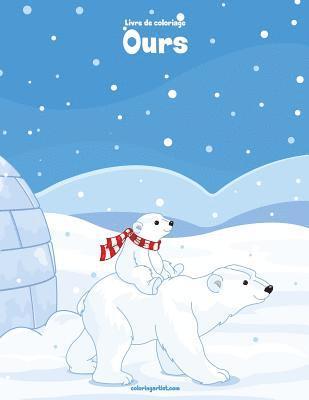 bokomslag Livre de coloriage Ours 1 & 2