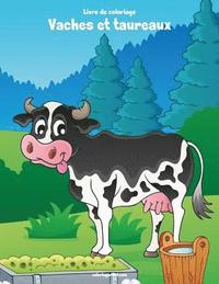 bokomslag Livre de coloriage Vaches et taureaux 1
