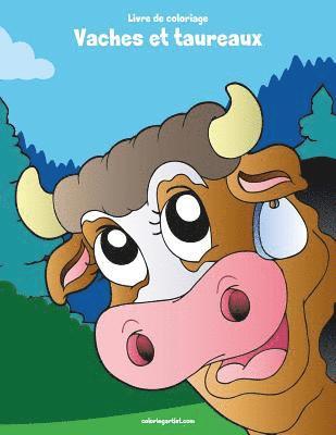 Livre de coloriage Vaches et taureaux 1 & 2 1
