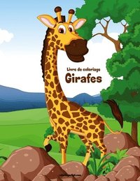 bokomslag Livre de coloriage Girafes 1