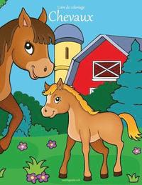 bokomslag Livre de coloriage Chevaux 1
