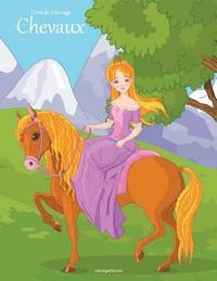 bokomslag Livre de coloriage Chevaux 1, 2 & 3