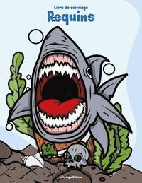 bokomslag Livre de coloriage Requins 1 & 2