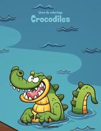 bokomslag Livre de coloriage Crocodiles 1