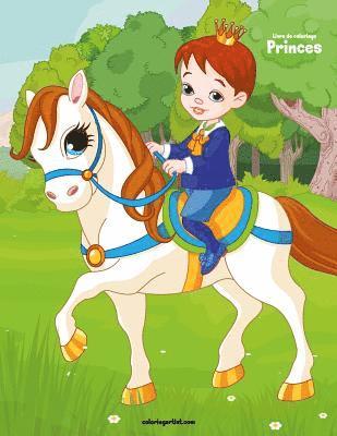 bokomslag Livre de coloriage Princes 1