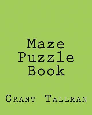 bokomslag Maze Puzzle Book