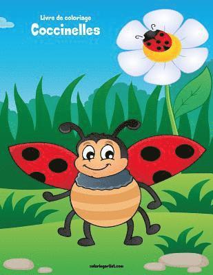 bokomslag Livre de coloriage Coccinelles 1