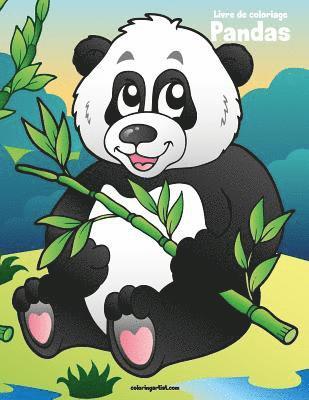 Livre de coloriage Pandas 1