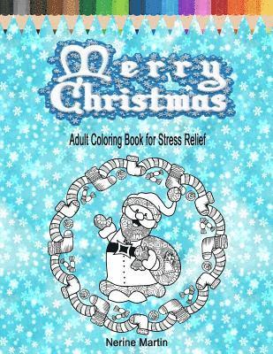 bokomslag Merry Christmas: Adult Coloring Book for Stress Relief