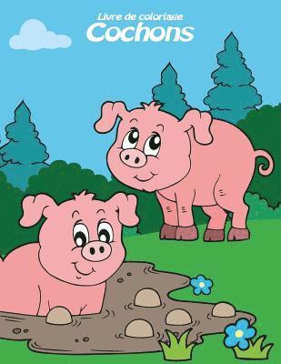 bokomslag Livre de coloriage Cochons 3