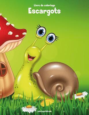 bokomslag Livre de coloriage Escargots 1