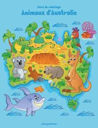 bokomslag Livre de coloriage Animaux d'Australie 1