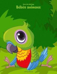 bokomslag Livre de coloriage Bébés animaux 3 & 4