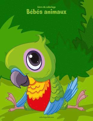 bokomslag Livre de coloriage Bébés animaux 3 & 4