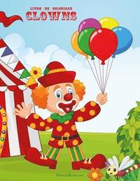 bokomslag Livre de coloriage Clowns 2