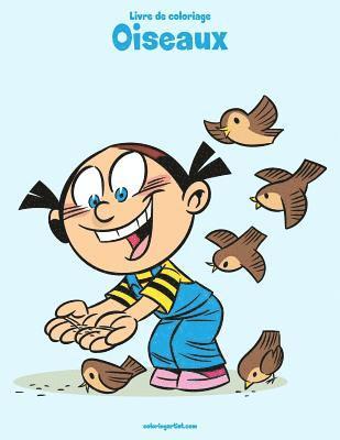 bokomslag Livre de coloriage Oiseaux 8