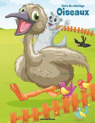bokomslag Livre de coloriage Oiseaux 9