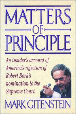 bokomslag Matters of Principle