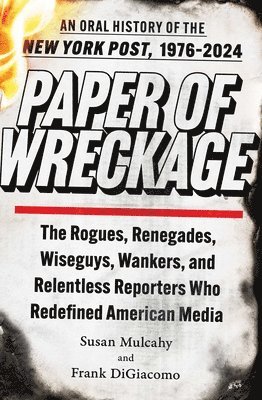 bokomslag Paper of Wreckage