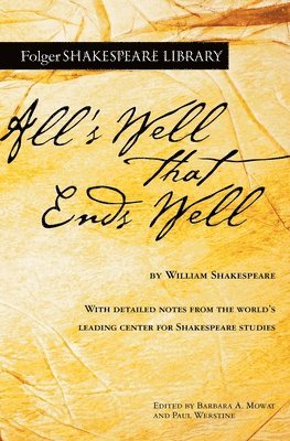William Shakespeare, Paul Werstine, Dr. Barbara A. Mowat - All's Well That Ends Well, Häftad