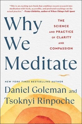 bokomslag Why We Meditate: The Science and Practice of Clarity and Compassion