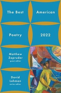 bokomslag The Best American Poetry 2022