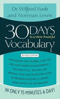 bokomslag 30 Days To A More Powerful Vocabulary