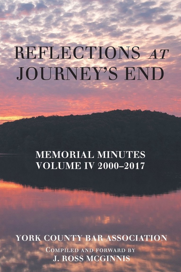 Reflections at Journey's End 1