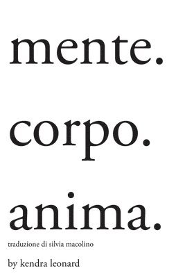 Mente. Corpo. Anima. 1