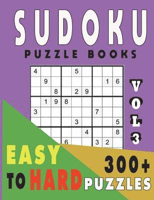 bokomslag Sudoku Puzzle Books Easy to Hard 300+ Puzzles Vol3