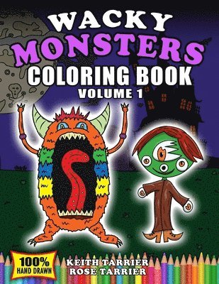 bokomslag Wacky Monsters Coloring Book Volume 1