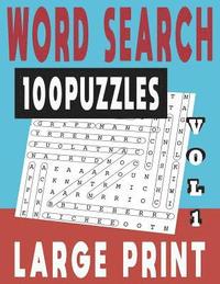 bokomslag Word Search Large Print 100 Puzzles Vol 1