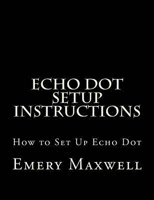 bokomslag Echo Dot Setup Instructions